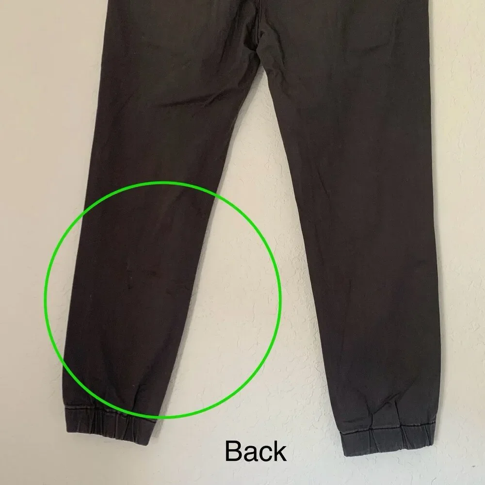 Levis Chino Jogger Pants Men 36x32 Gray Cotton‎ Stretch Taper Pockets (37x29)